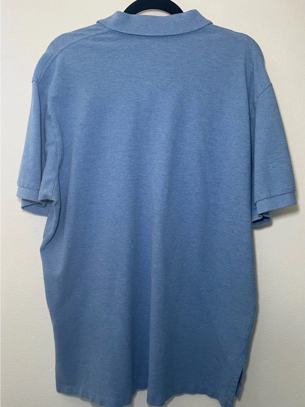 Polo Ralph Lauren Blue Polo Shirt XL Orange Pony